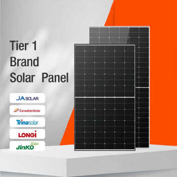 Complete All in One Off Grid Solar System 10KW 20KW 30KW Pv Module System 3 Phase Hybrid Inverter Solar Energy System