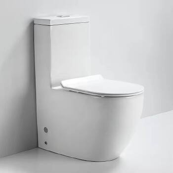 A8831 Bathroom Rimless Toilet Sanitary Ware One Piece Toilet Hotel Bathroom Toilet