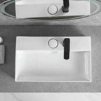 Bathroom Porcelain Vanity Sink, ceramic bathroom vanity top sink