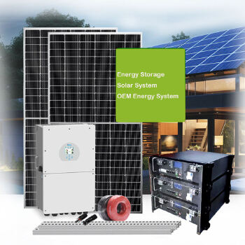Complete All in One Off Grid Solar System 10KW 20KW 30KW Pv Module System 3 Phase Hybrid Inverter Solar Energy System