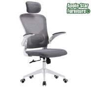 (AS-C2886WH) Stylish Mesh Office Chair - Ideal for Contemporary Offices