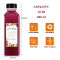 16 oz Plastic bottles with lids,Juice bottles with caps, Reusable Clear Bulk Beverage Containers for Juice, Milk and Other Beverages