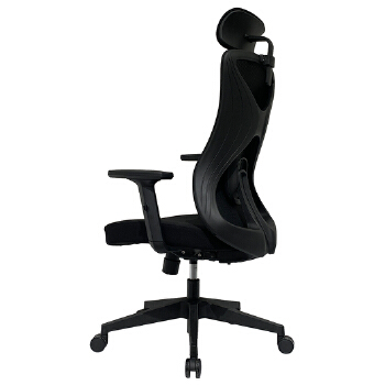 (AS-C2707M) Ergonomic Black Nylon High Back Mesh Office Chair