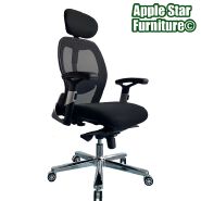 (AS-C2820A) Adjustable High Back Office Chair with Lumbar Support and Style