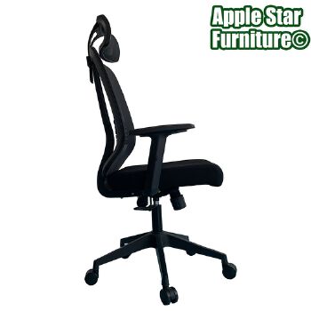 (AS-C2826A) Stylish Home Office Swivel Chair with Durable Plastic Design