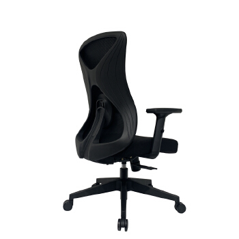 (AS-B2707M) Ergonomic Black Nylon High Back Mesh Office Chair