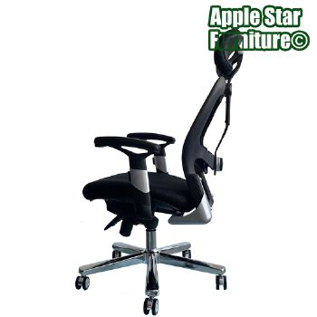 (AS-C2820A) Adjustable High Back Office Chair with Lumbar Support and Style