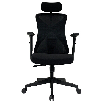 (AS-C2707M) Ergonomic Black Nylon High Back Mesh Office Chair