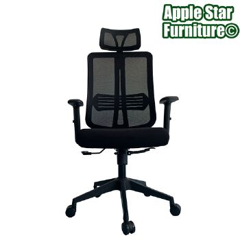 (AS-C2826A) Stylish Home Office Swivel Chair with Durable Plastic Design