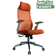 (AS-C2887WH)Ergonomic High Back Swivel Office Chair for Comfort