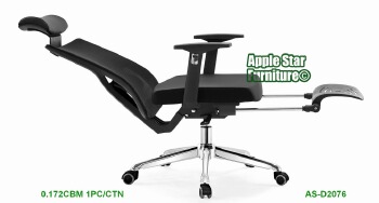 (AS-D2076) Leisure Visitor Fabric Metal Gaming Mesh Executive Ergonomic Home Chair Office Furniture