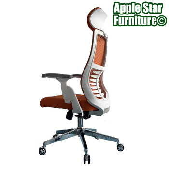 (AS-C2887WH)Ergonomic High Back Swivel Office Chair for Comfort