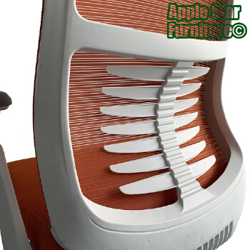 (AS-C2887WH)Ergonomic High Back Swivel Office Chair for Comfort