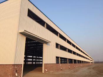 Heavy-Duty Steel Frame Storage Building for Warehouse/Factory/Agricultural Use