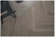 Engineered oak herringbone flooring