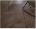 Geometric oak parquet-woven