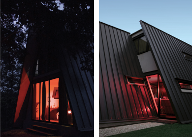 Small and comfortable villa design