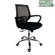 (AS-B2839) Stylish Revolving Visitor Chair with Breathable Mesh Design