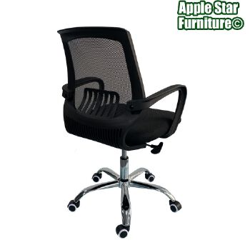 (AS-B2839) Stylish Revolving Visitor Chair with Breathable Mesh Design