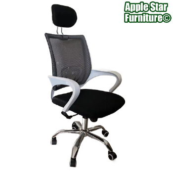 (AS-C2818WH) Ergonomic White Gaming Chair for Home and Office Use
