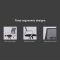 (AS-B2839WH) Stylish Home Furniture Swivel Chair for Modern Living Rooms