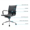 (AS-B2880B) Modern Office Chair with Stylish Design and Breathable Fabric