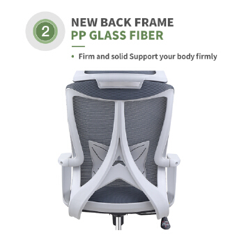 (AS-C2773WH) Modern Office Furniture: Breathable Mesh Chair for Enhanced Productivity