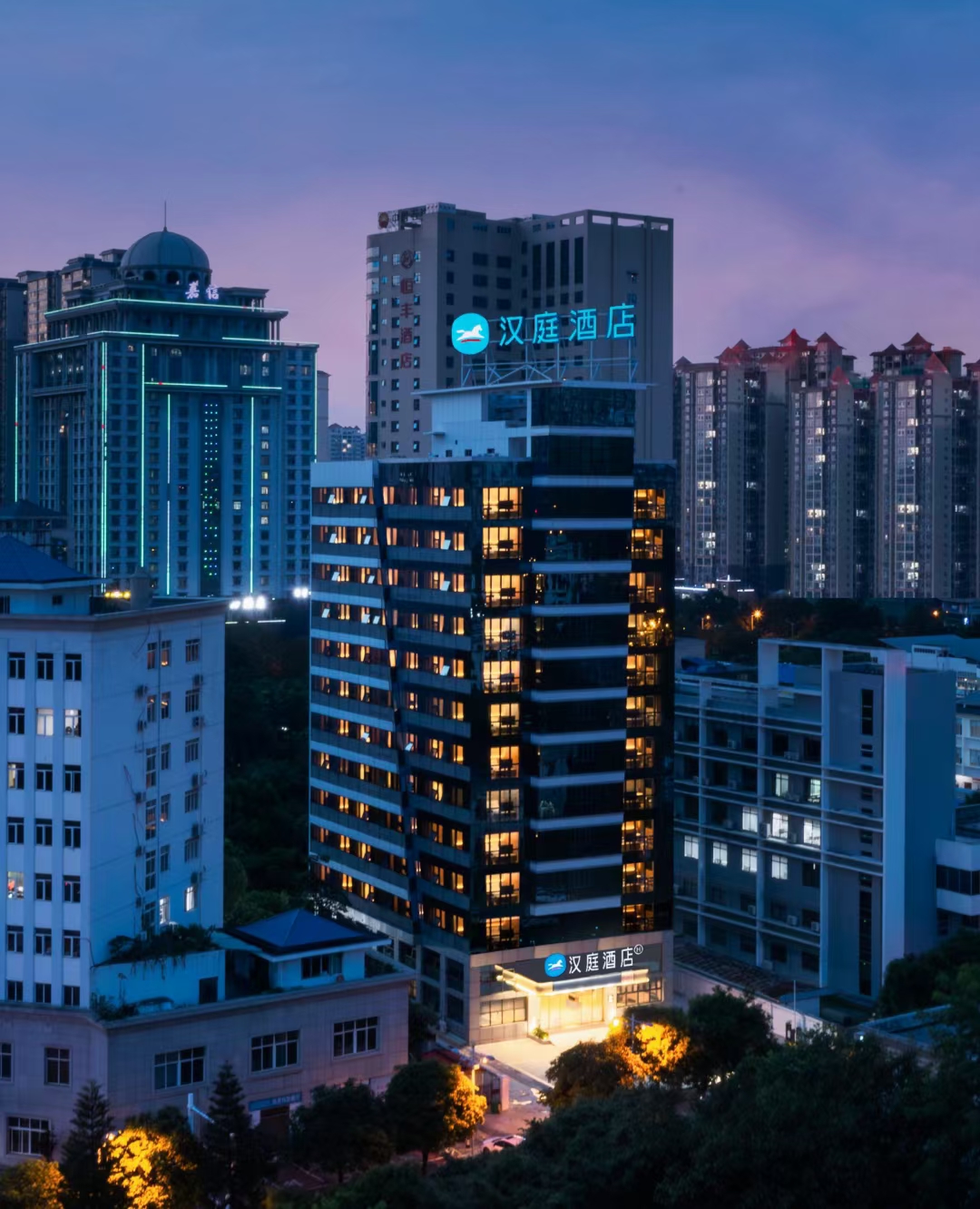 来宾市汉庭酒店装饰工程