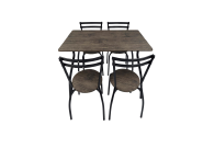 YLA-CD56020 Table & 4 Chairs Set