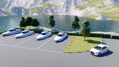 Mountain Parking Lot