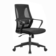 (AS-B2123) Ergonomic Swivel Office Chair with Adjustable Height and Lumbar Support