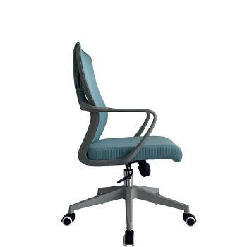 (AS-B2123GY) Ergonomic Swivel Office Chair with Adjustable Height and Lumbar Support