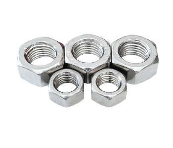 Hexagonal galvanized nut, grade 4.8