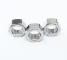 Hexagonal galvanized nut, grade 4.8
