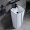 Floor Mounted Free Standing Pedestal Basin Bathroom Washing Basin Wash Basin