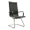 (AS-D2880C) Modern Office Chair: Durable Metal Frame with Cushioned Seat