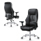 (AS-B2741CM) Stylish Executive Office Chair with Premium Leather Upholstery