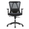 (AS-B2736) Stylish Plastic Office Chair with Adjustable Height and Armrests