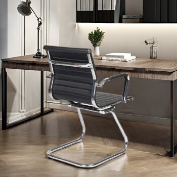 (AS-D2880B) Durable Metal Office Chair with Comfortable Cushion and Sleek Design