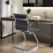 (AS-D2880B) Durable Metal Office Chair with Comfortable Cushion and Sleek Design