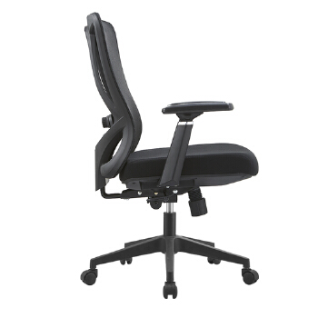 (AS-B2736) Stylish Plastic Office Chair with Adjustable Height and Armrests