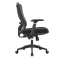 (AS-B2736) Stylish Plastic Office Chair with Adjustable Height and Armrests