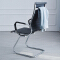 (AS-D2880C) Modern Office Chair: Durable Metal Frame with Cushioned Seat