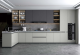 custom made Binhai Bay Grey + Premium Grey Stainless steel cabinets