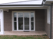Modern Patio Front Entry Door Exterior Glass Aluminum French Door Aluminum Casement Door