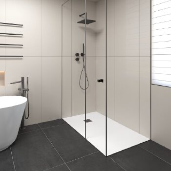 modern style artificial stone shower tray, artificial marble shower base