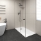 modern style artificial stone shower tray, artificial marble shower base