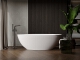 high quality solid surface freestanding bathtub