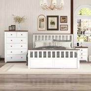 B001 Bedroom Furniture Wooden Bed Sets