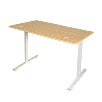 (AS-A2040WHE-1406 (Panel Oak)) Ergonomic Modern Office Desk with Storage and Cable Management